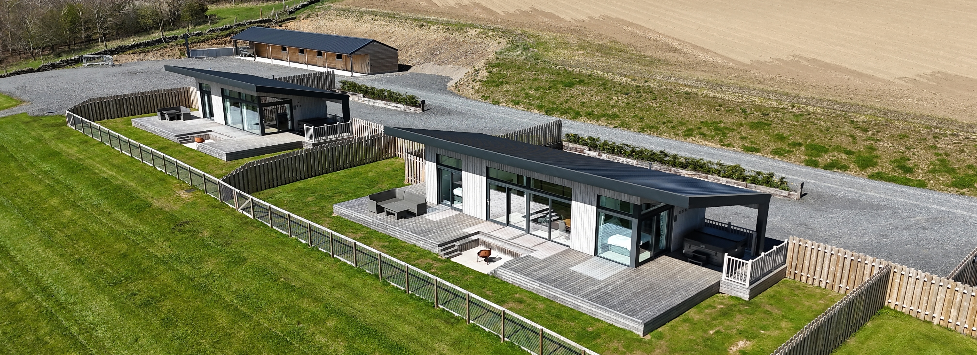 Logie Newton Farm, Lodges and Events