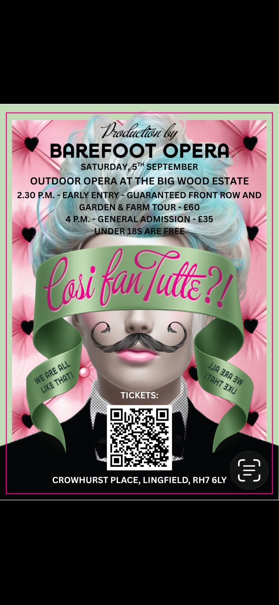 Outdoor Opera & Farm Tour in Lingfield