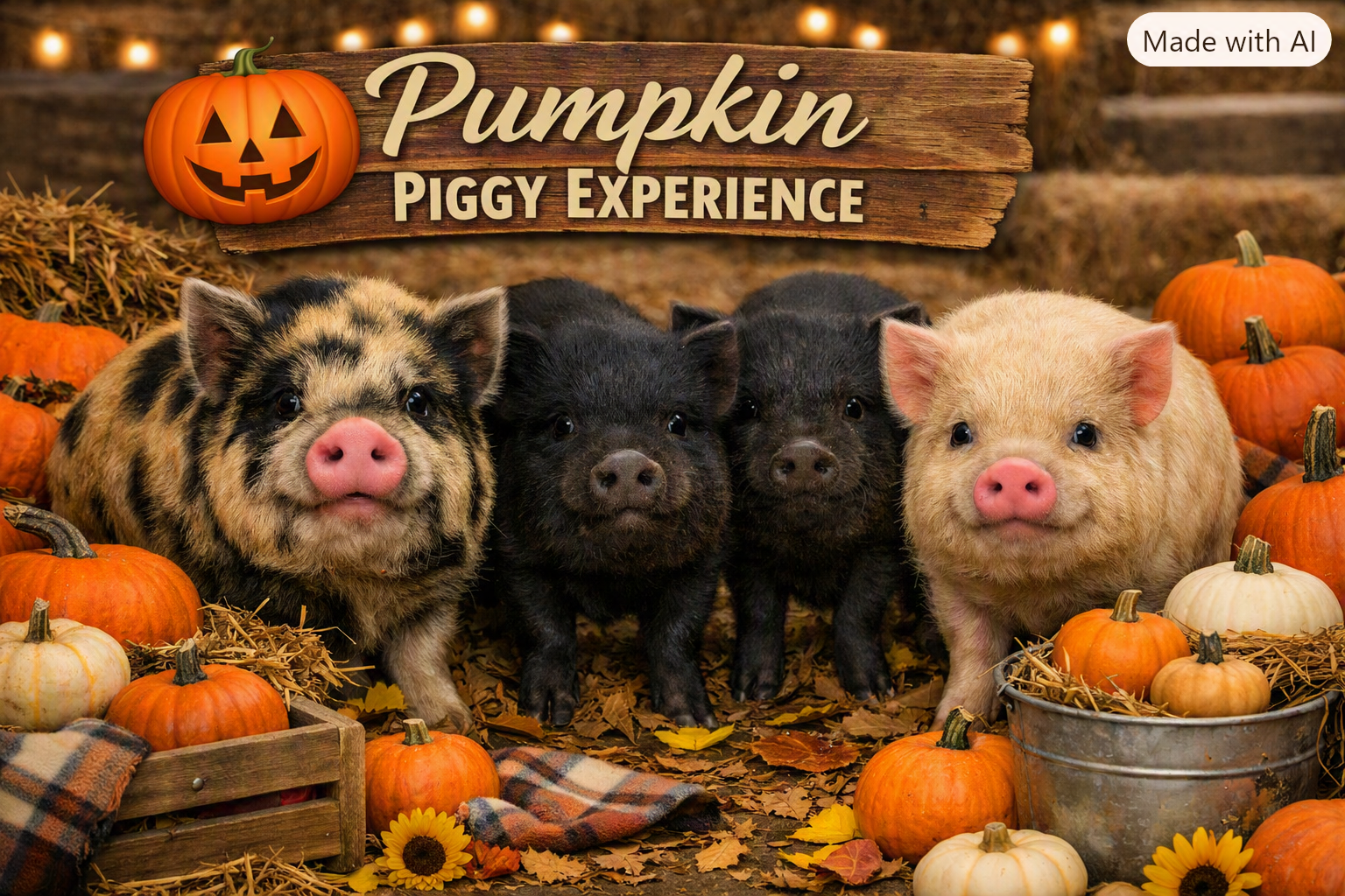 Pumpkin Piggy Experience (October)