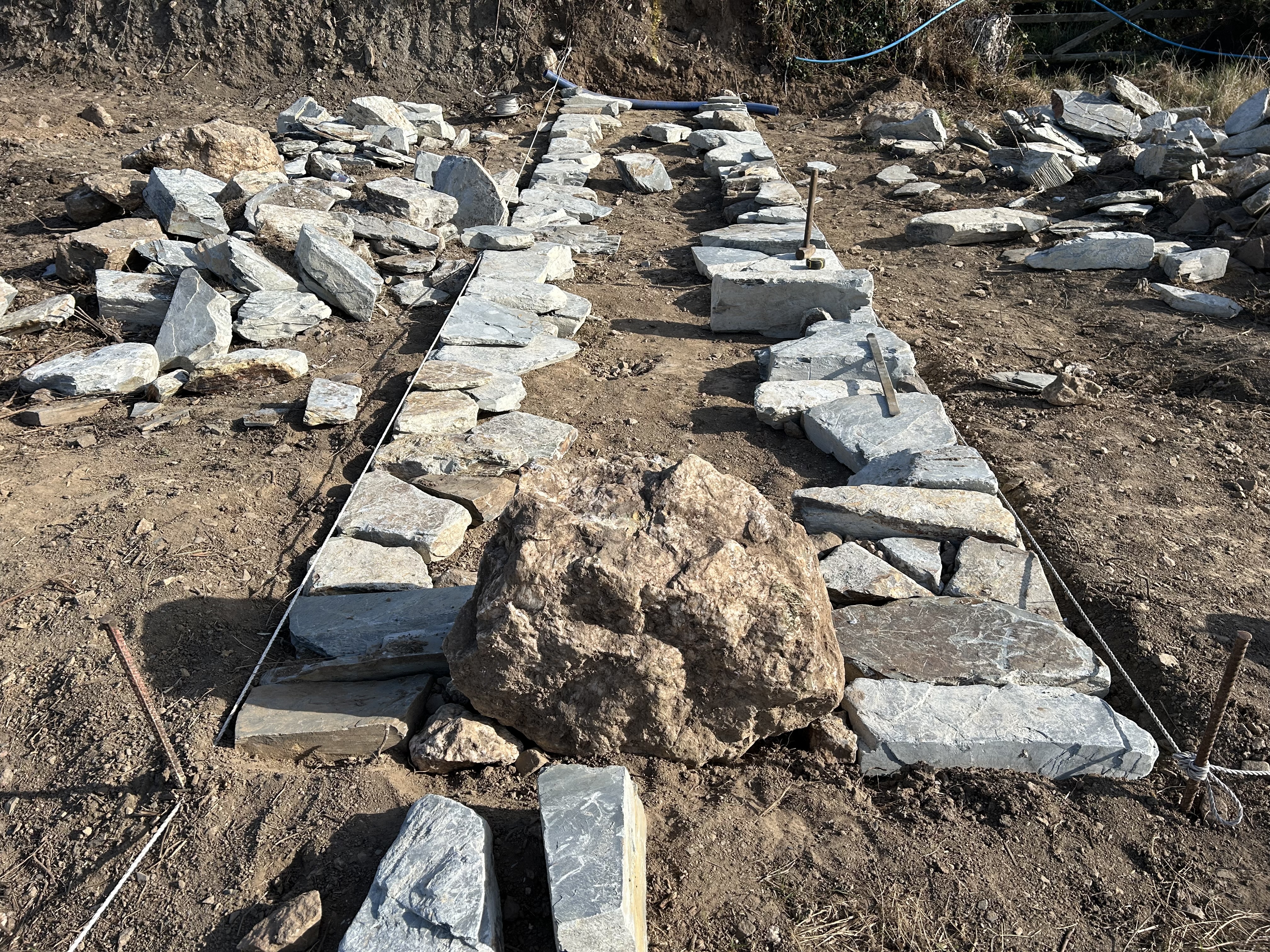 Stone walling 2hour experience.