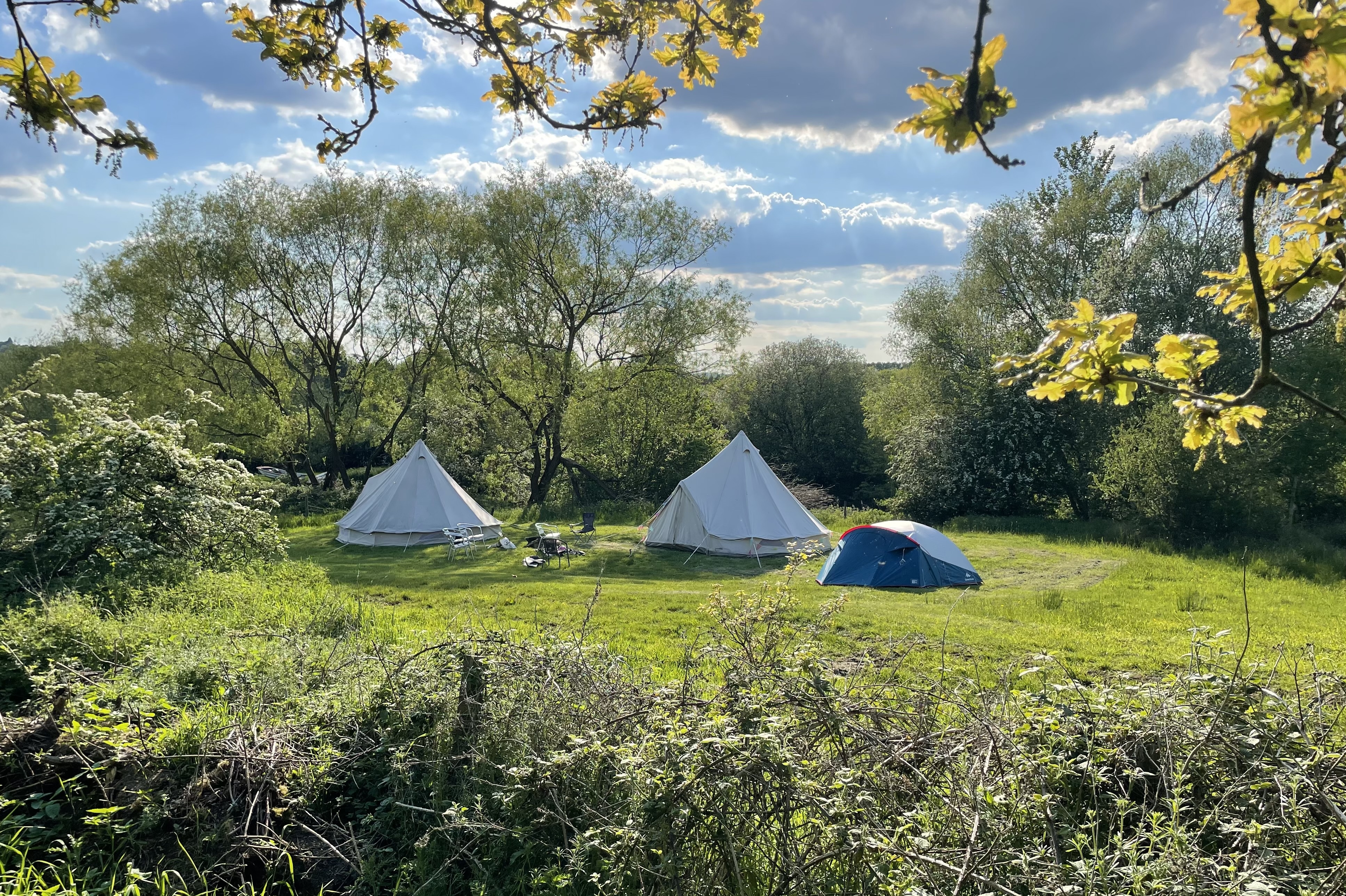 Camping at Bragenham (adults only)