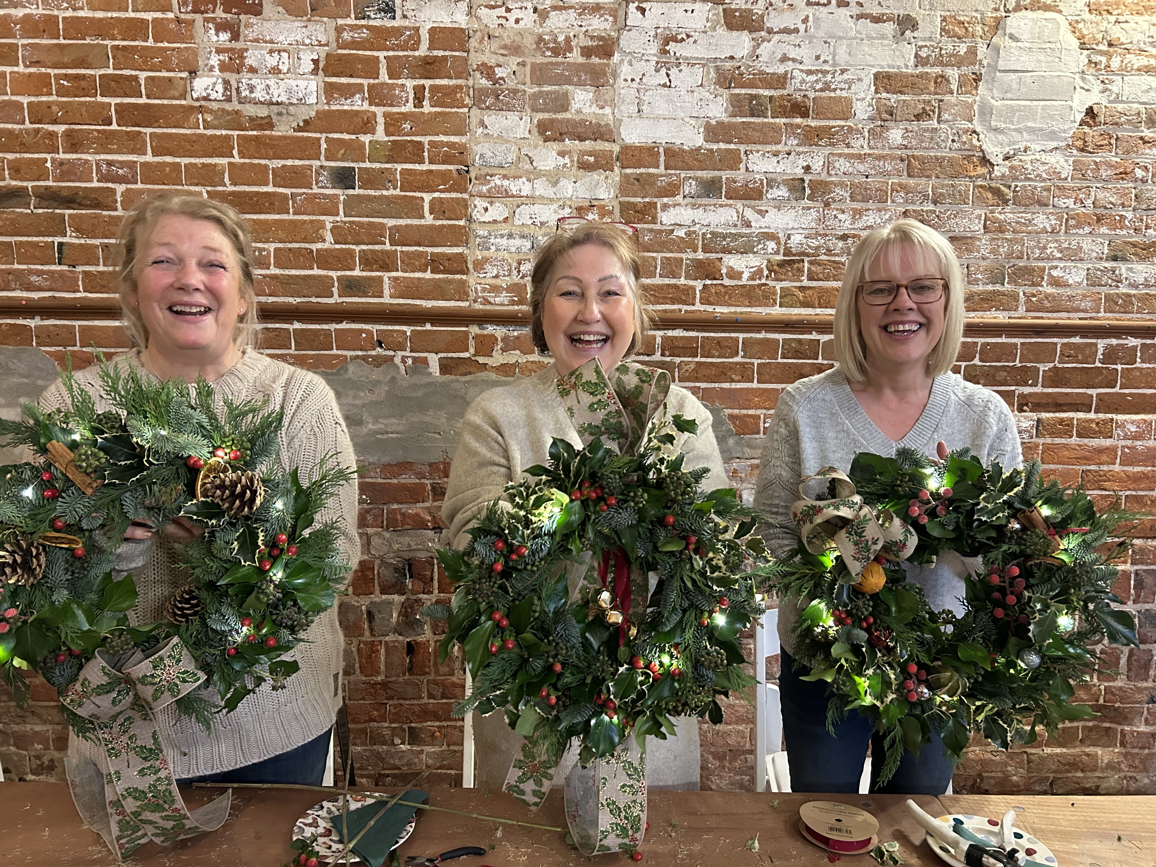 Traditional Christmas Wreath Making - Evening Event